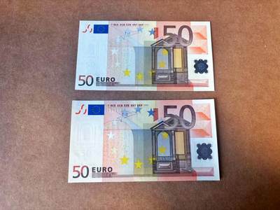 【Blue Auction】世界纸币精拍第769期——18级TOP拍卖/信誉/品质/专业/高效💫 - 【一组2张无47】欧盟 2002年50欧元 全新UNC