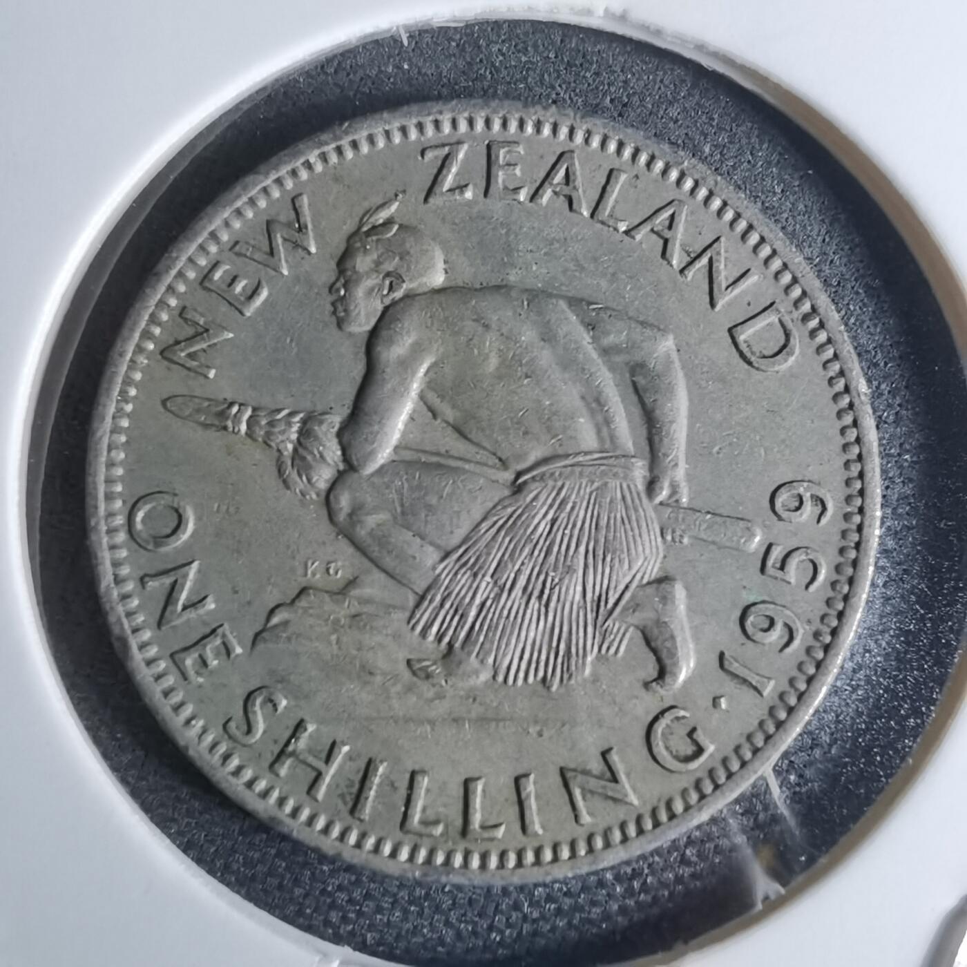 沼泽如烟--第947场 新西兰1959年1先令