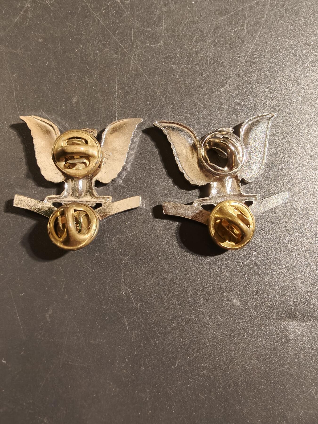 老王徽章第172期 美国海军E4三级士官金属军衔一组