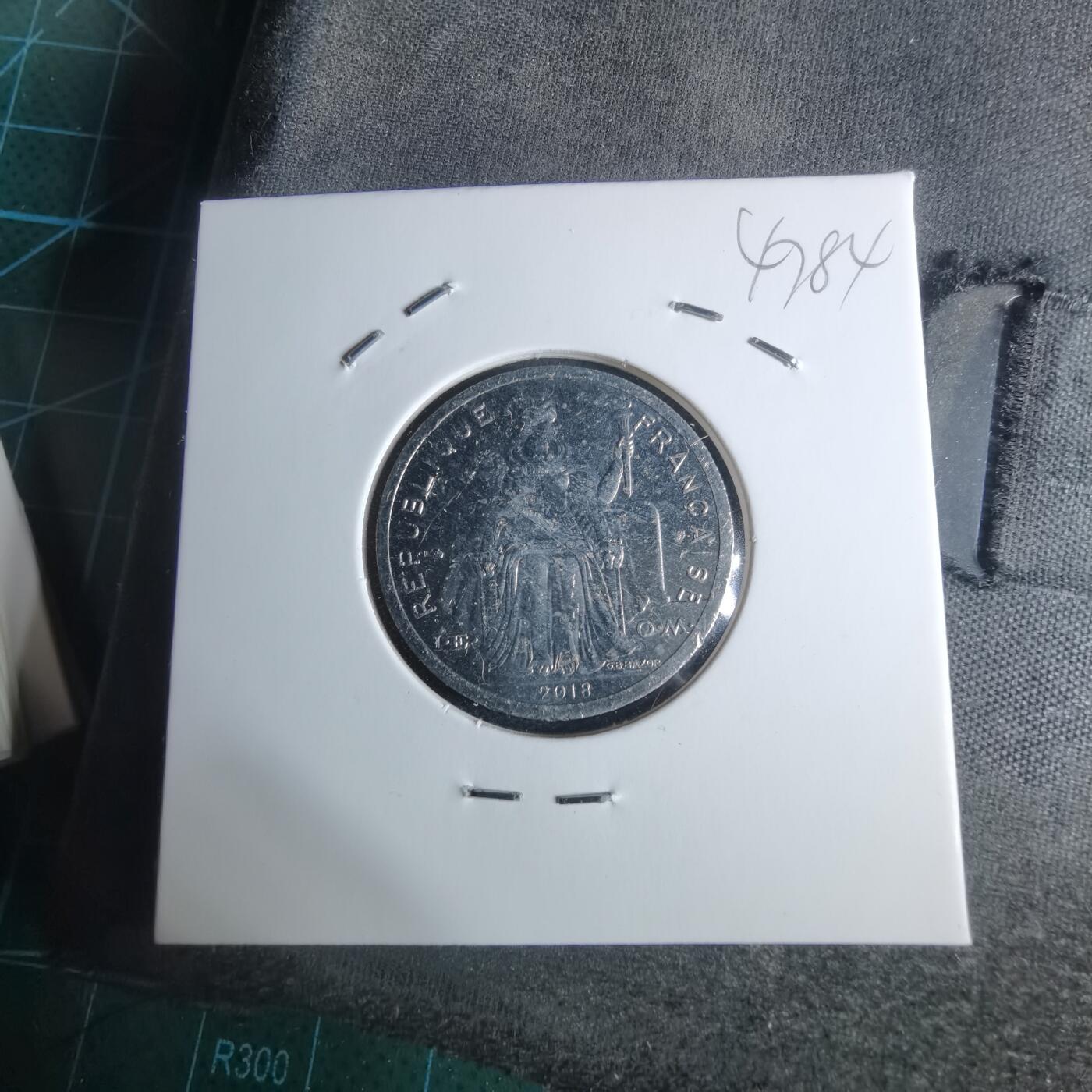 沼泽如烟--第947场 法属波利尼西亚2018年1法郎