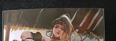 花开卡拍第53期（12月28号周日截拍，品控勿拍!!!拍品不寄存，运费5元，自制卡难免瑕疵，可能存在轻微撞角爆边等出厂瑕疵，品控介意勿拍！） - 卡玩帕克 镭雕水浒神姬 汤隆 1张 镭雕工艺