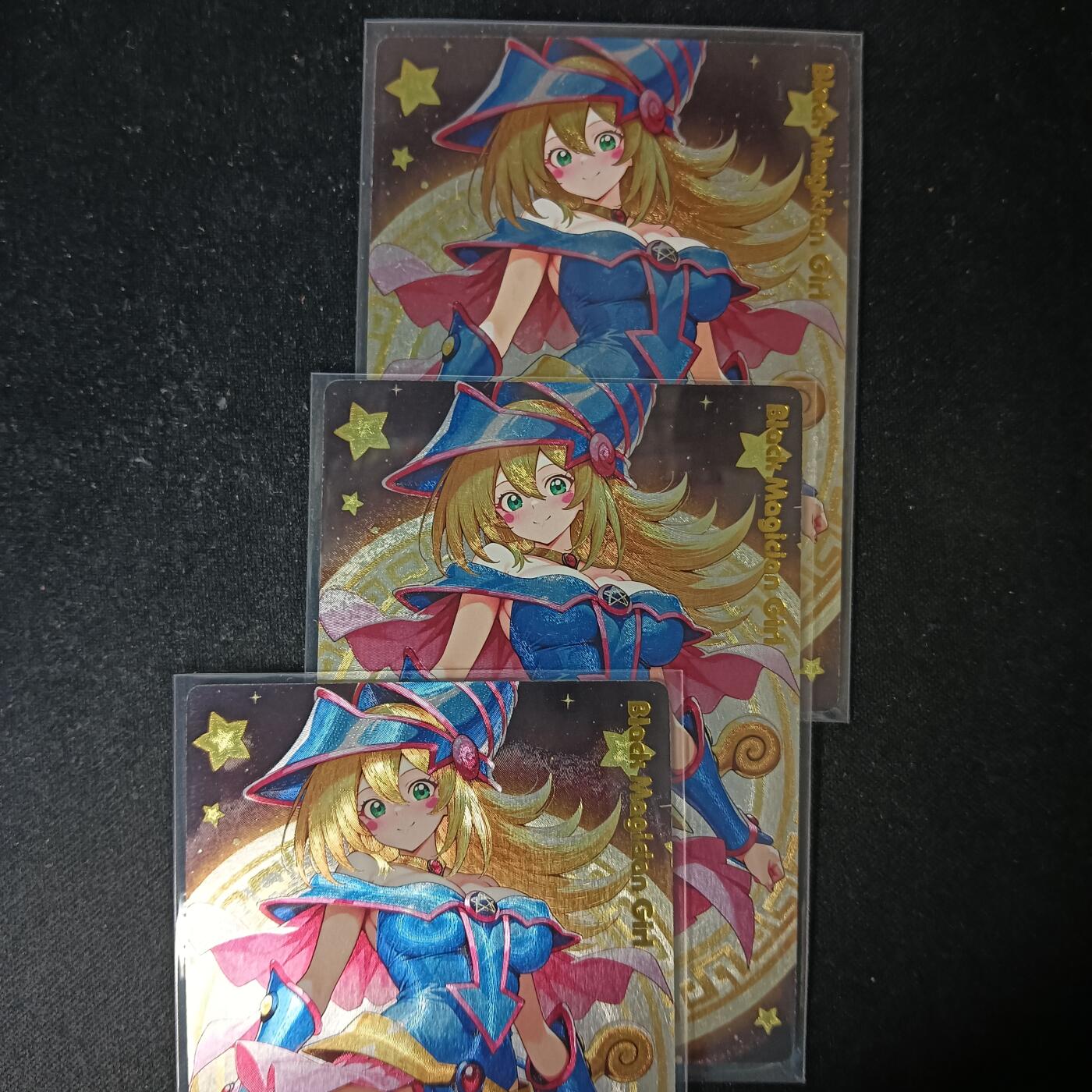 花开卡拍第53期（12月28号周日截拍，品控勿拍!!!拍品不寄存，运费5元，自制卡难免瑕疵，可能存在轻微撞角爆边等出厂瑕疵，品控介意勿拍！） 奇点魔女三宫 粗闪