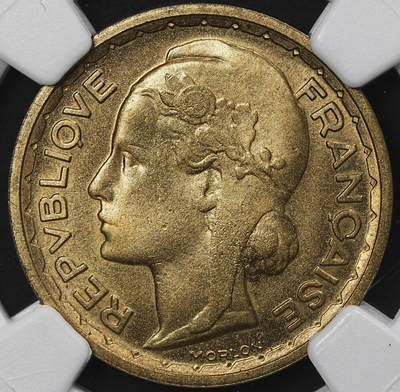 修遠堂世界钱币第九十九期 - NGC MS65 1950年法国20法郎样币 ESSAI