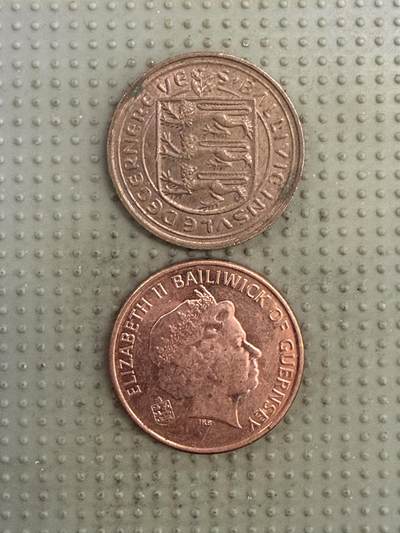2025年第148场各国散币拍卖（总第148场） - 根西岛1便士2枚