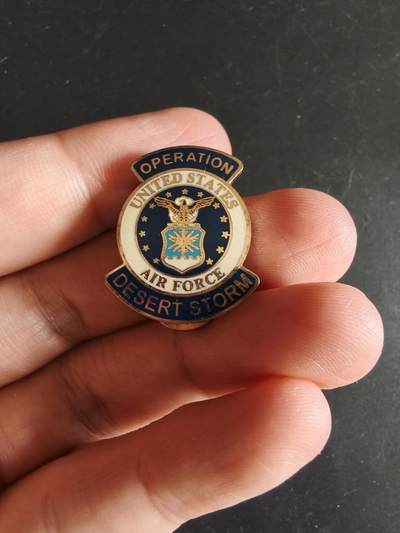 老王徽章第172期 - 美国空军沙漠风暴行动证章