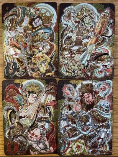 欢迎送拍、零成本上架，释放现金流，合理分配上拍卡品 - 【折光】彫仙 四大天王 焱卡文化&列仙传下