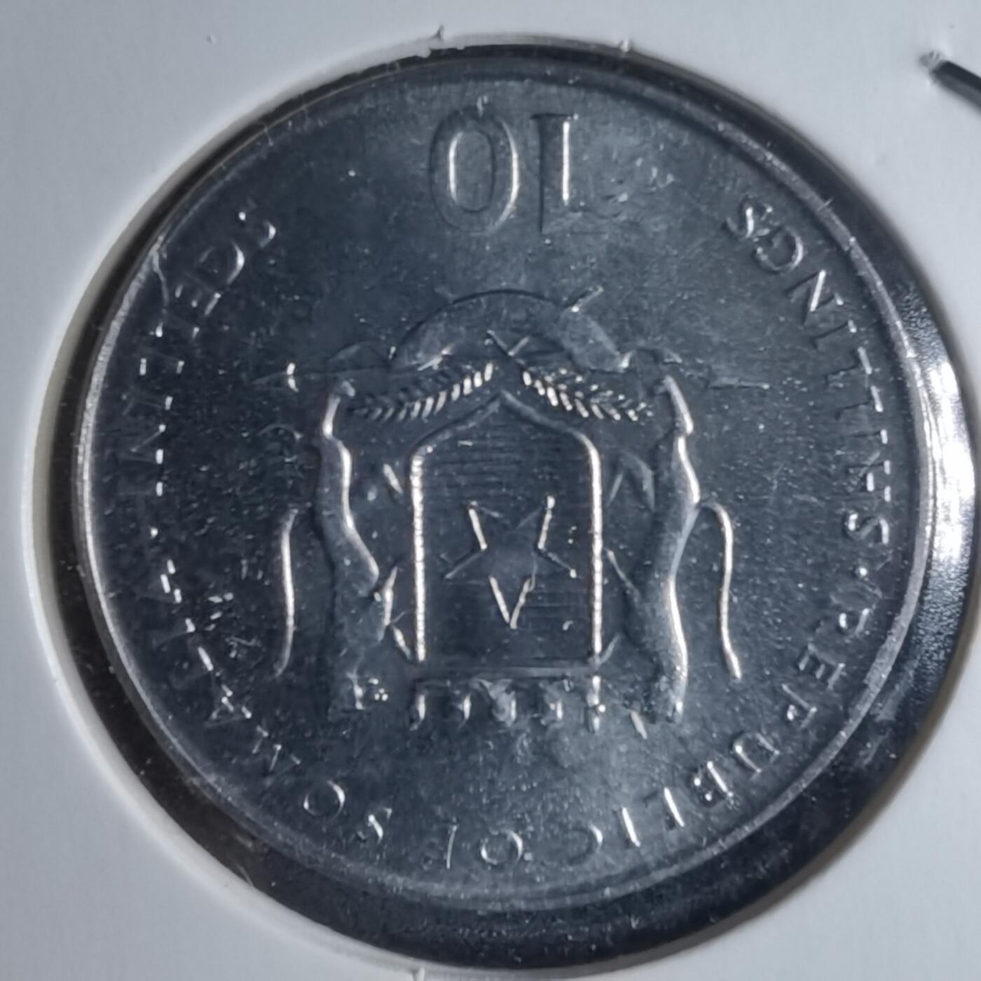 沼泽如烟--第947场 索马里2000年10先令