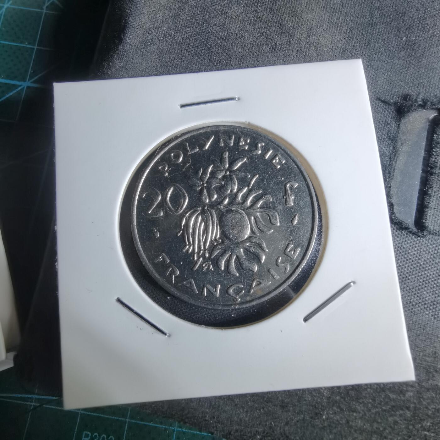 沼泽如烟--第947场 法属波利尼西亚1991年20法郎