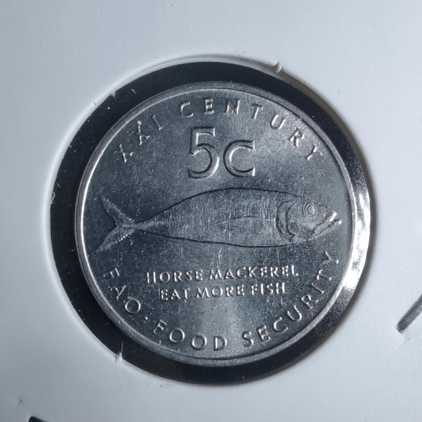 沼泽如烟--第947场 纳米比亚2000年五分FAO