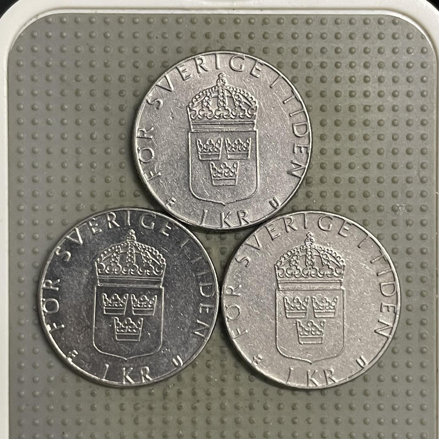 2025年第148场各国散币拍卖（总第148场） 瑞典1克朗3枚