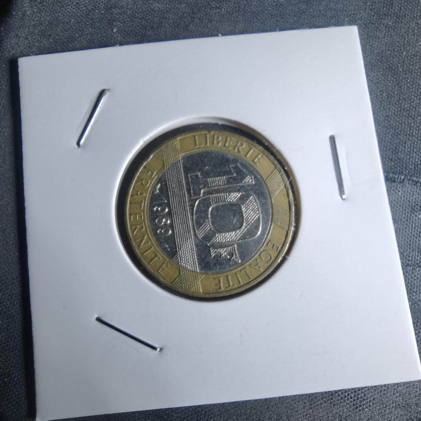 沼泽如烟--第947场 法国1989年10法郎