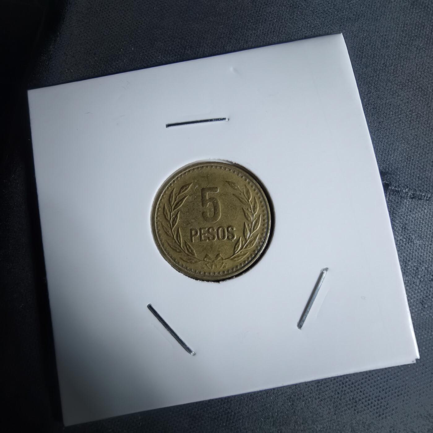 沼泽如烟--第947场 哥伦比亚1989年5比索