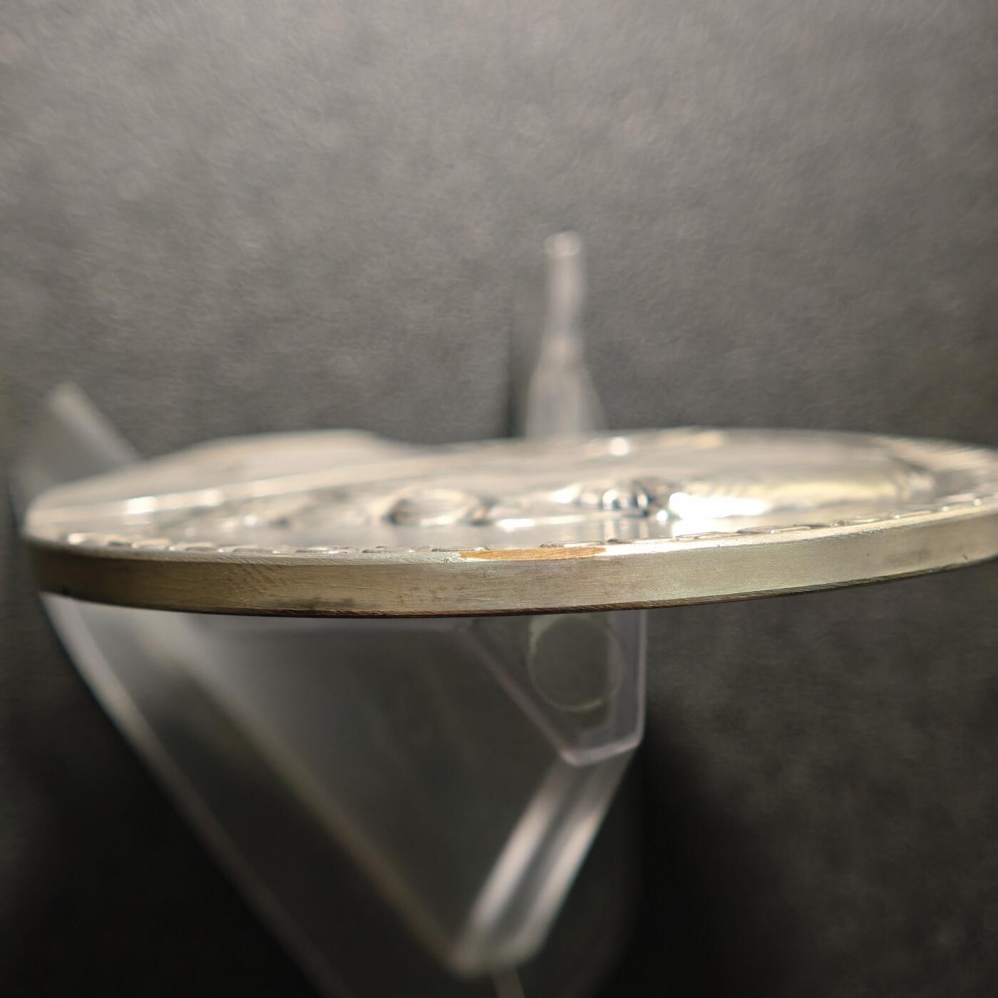 【德藏】世界币章拍卖第159期(元旦专场拍卖) 1911年 德国符腾堡斯图加特德国烘焙、糕点与相关行业博览会纪念镀银大铜章 直径约：60.3mm；重约：85.7g 带盒