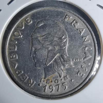 沼泽如烟--第947场 - 法属波利尼西亚1975年20法郎