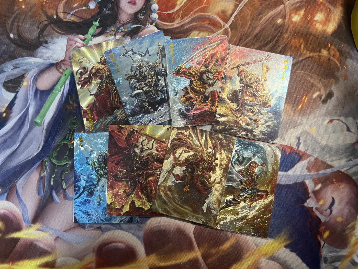 欢迎送拍、零成本上架，释放现金流，合理分配上拍卡品 【裸卡折光】杆子 妖精8张 卡德曼&西游