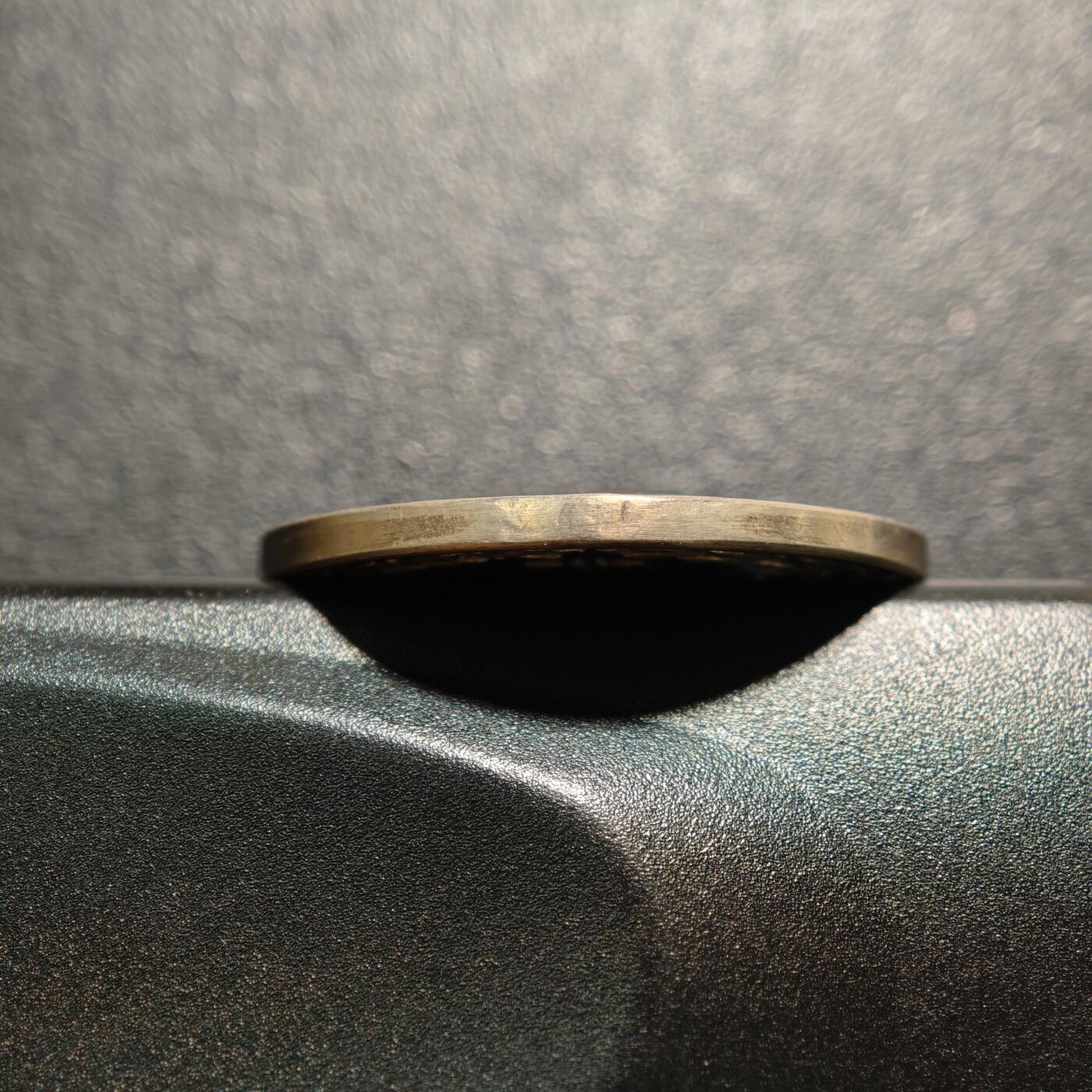 【德藏】世界币章拍卖第159期(元旦专场拍卖) 德国符腾堡王国威廉二世“勇敢与忠诚”奖章纪念银章 吊环去除 直径约：28.2mm；重约：12g