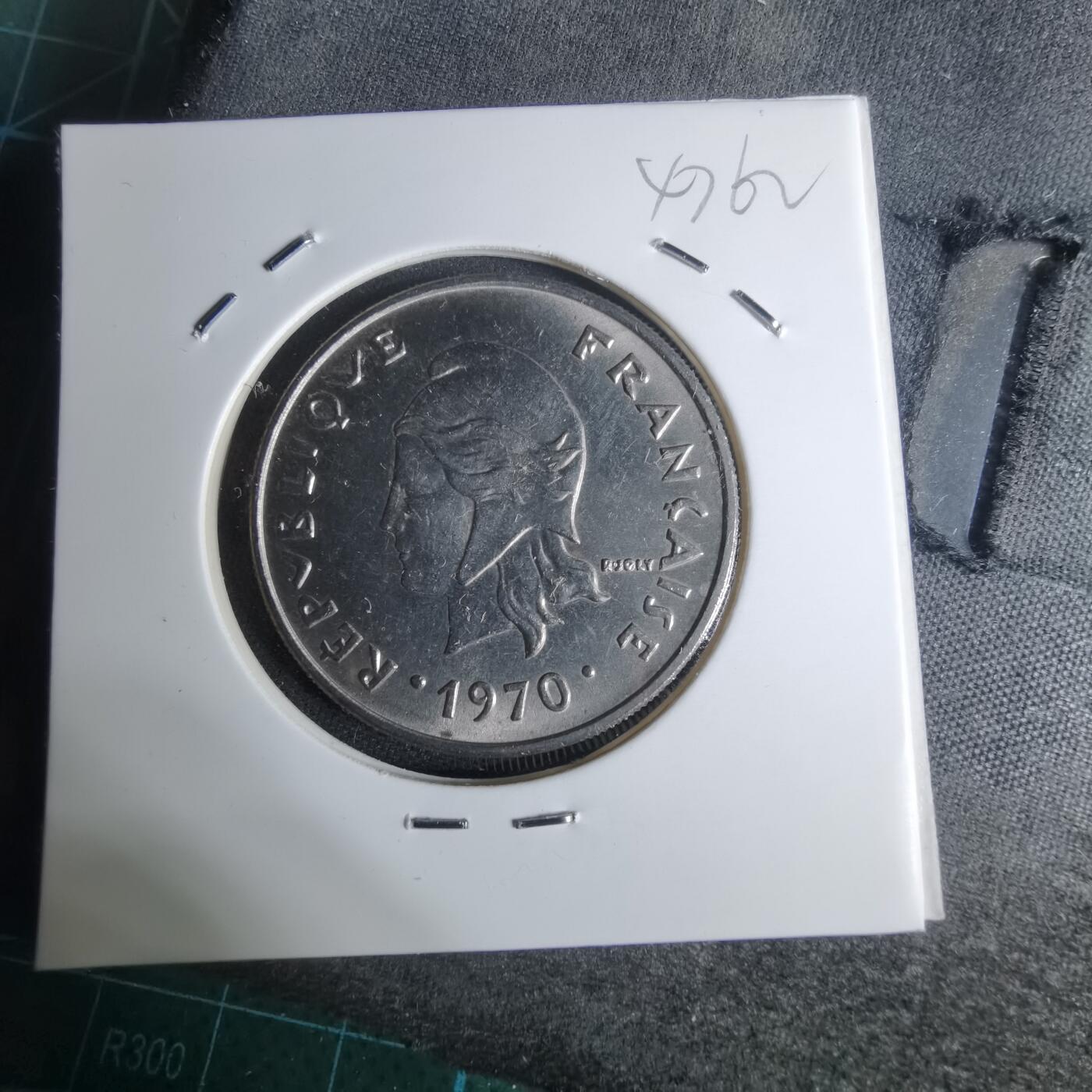 沼泽如烟--第947场 法属波利尼西亚1970年20法郎