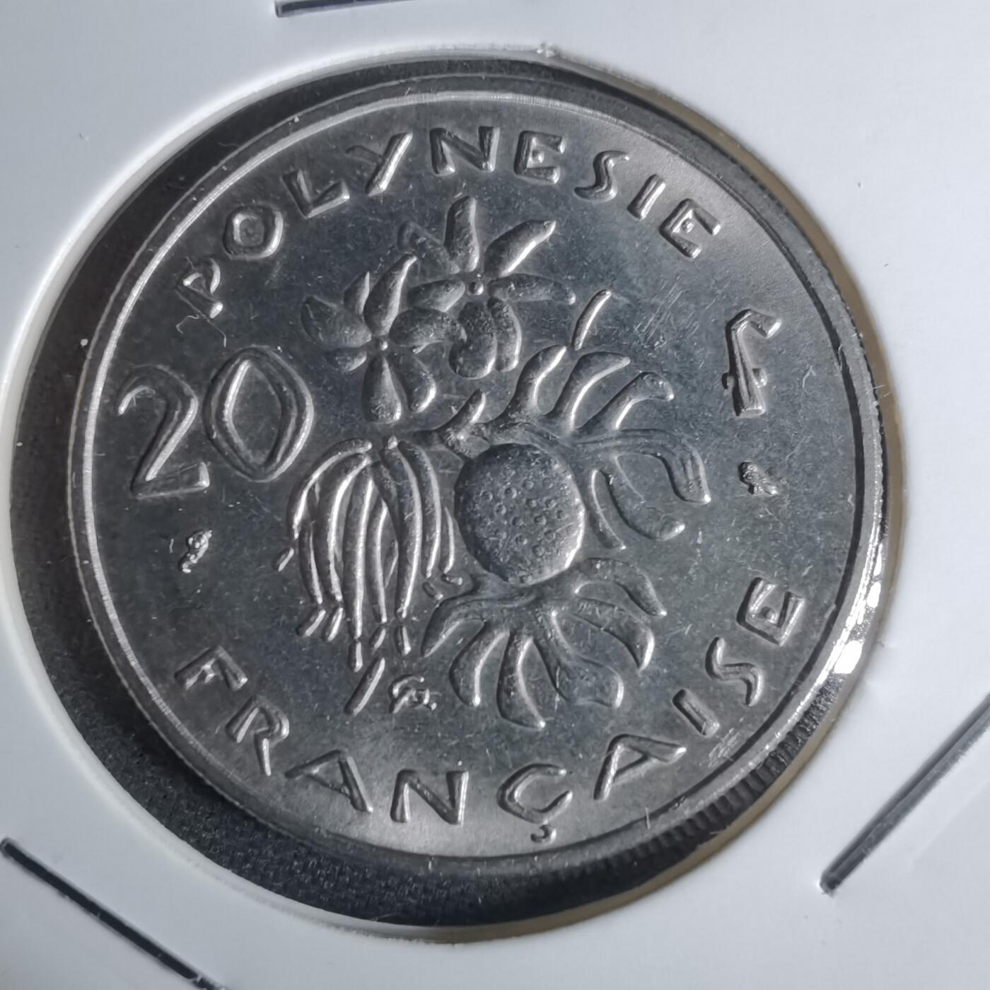 沼泽如烟--第947场 法属波利尼西亚1970年20法郎