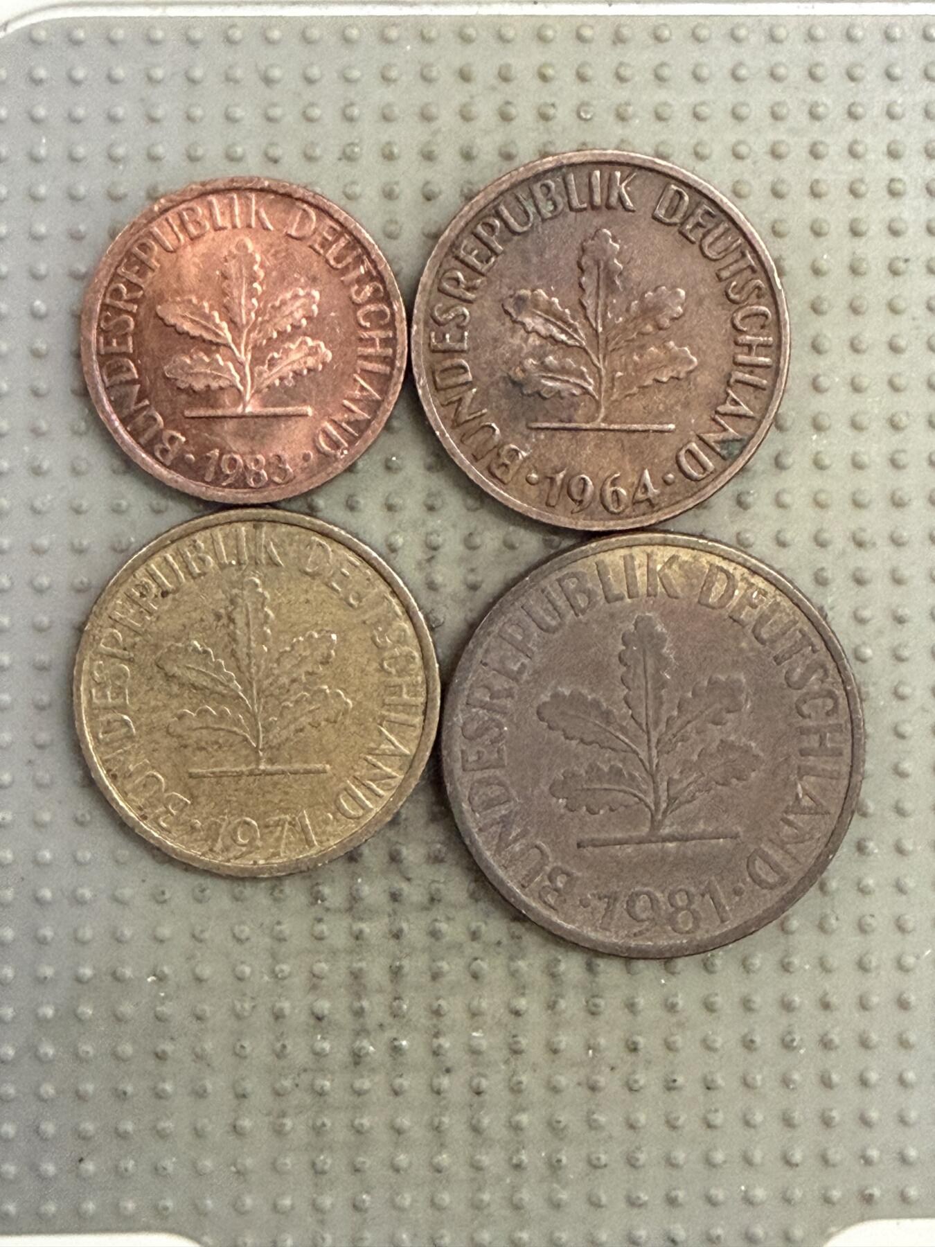 2025年第148场各国散币拍卖（总第148场） 德国4枚