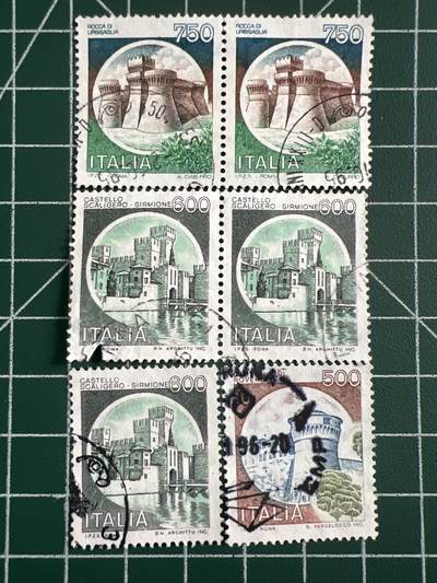 第1091 邮票专场 （无押金，捡漏，全场50包邮，偏远地区除外，接收代拍业务，本店十天发一次货） - 意大利邮票