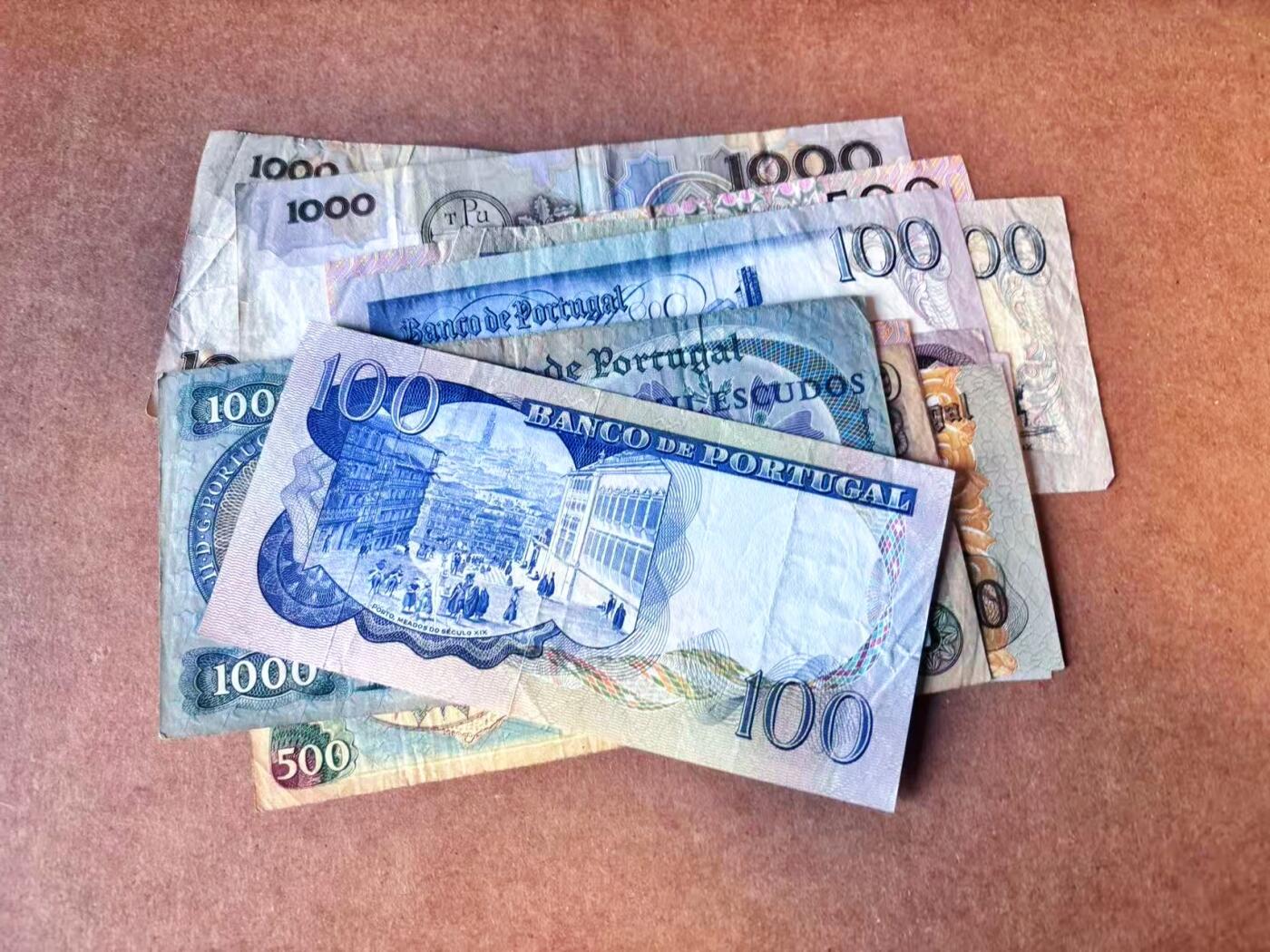 【Blue Auction】世界纸币精拍第769期——18级TOP拍卖/信誉/品质/专业/高效💫 【一组12张】葡萄牙不同版本50-1000埃斯库多 品相如图