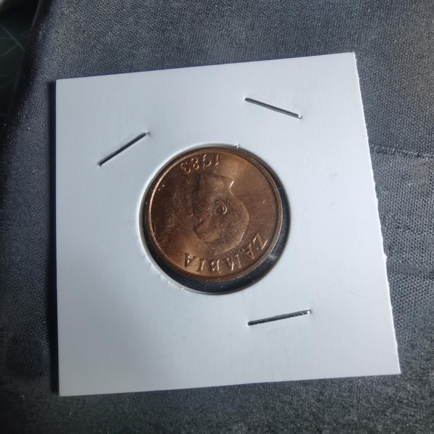 沼泽如烟--第947场 赞比亚1983年2恩韦