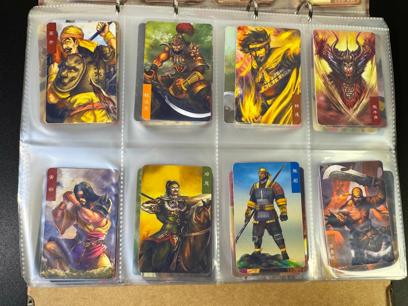 NO.19 好又多金牌大场，新店点关注不迷路！每周一站式配齐，方便凑单！（周6晚8点截拍，卖家送拍0抽成！） 【卡册+套卡】复古小浣熊风格自制三国卡344张