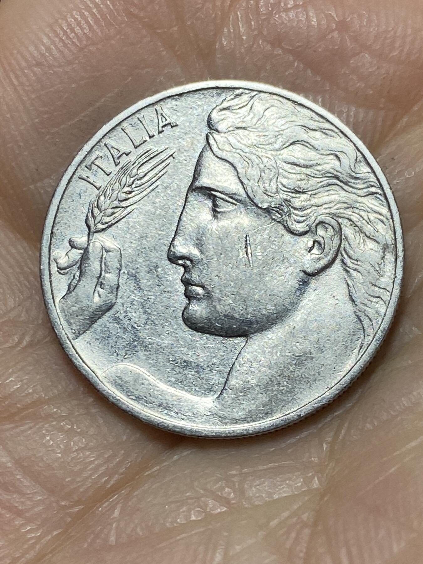 2025年第一百四十三场(总第一百六十九场）外国好品散币场(免佣金) 意大利王国1909年20分(维托里奥·埃马努埃莱三世第二套)