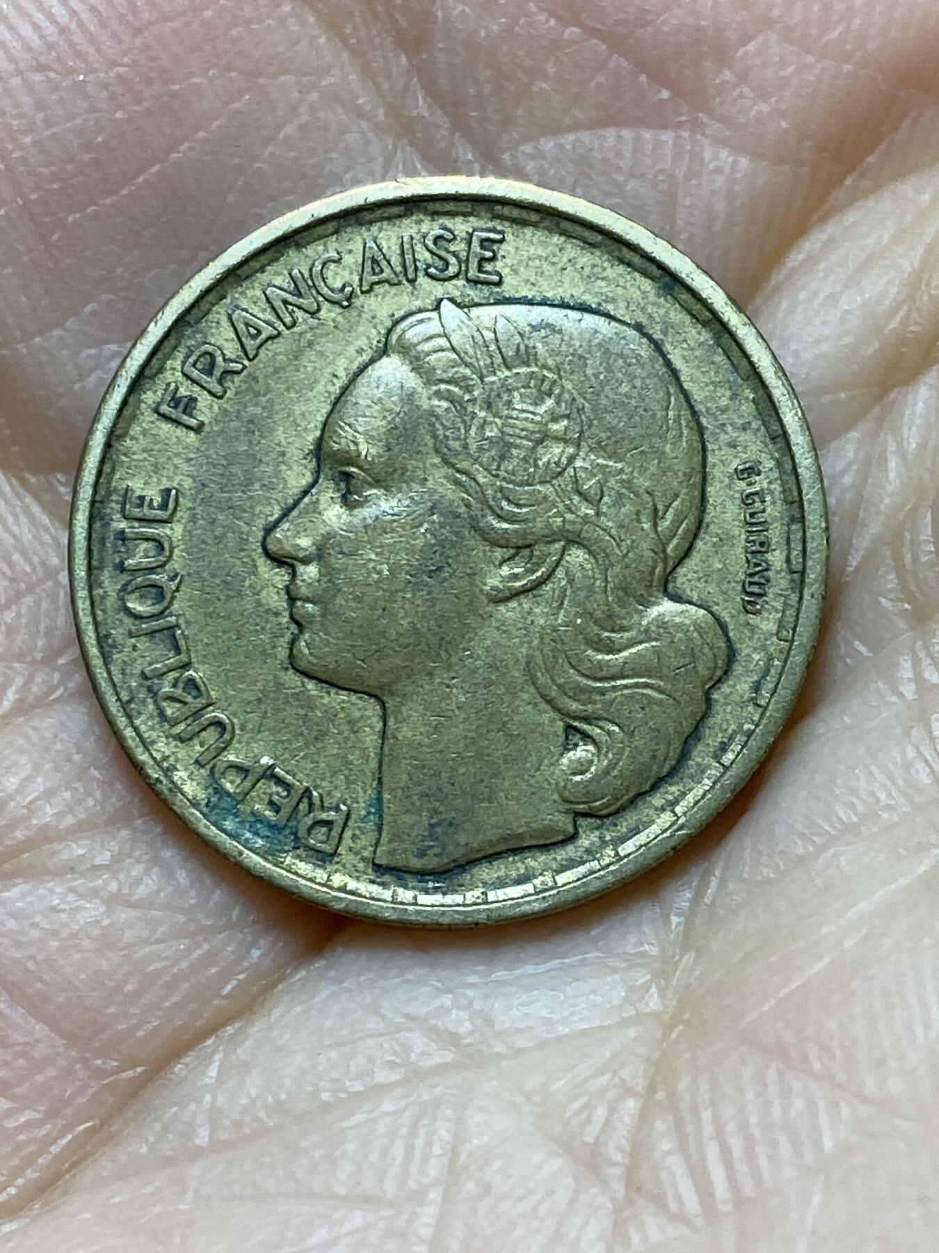 2025年第一百四十三场(总第一百六十九场）外国好品散币场(免佣金) 法兰西第四共和国1958年10法郎