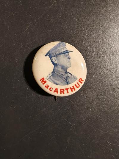 老王徽章第172期 - 美国麦克阿瑟将军针插