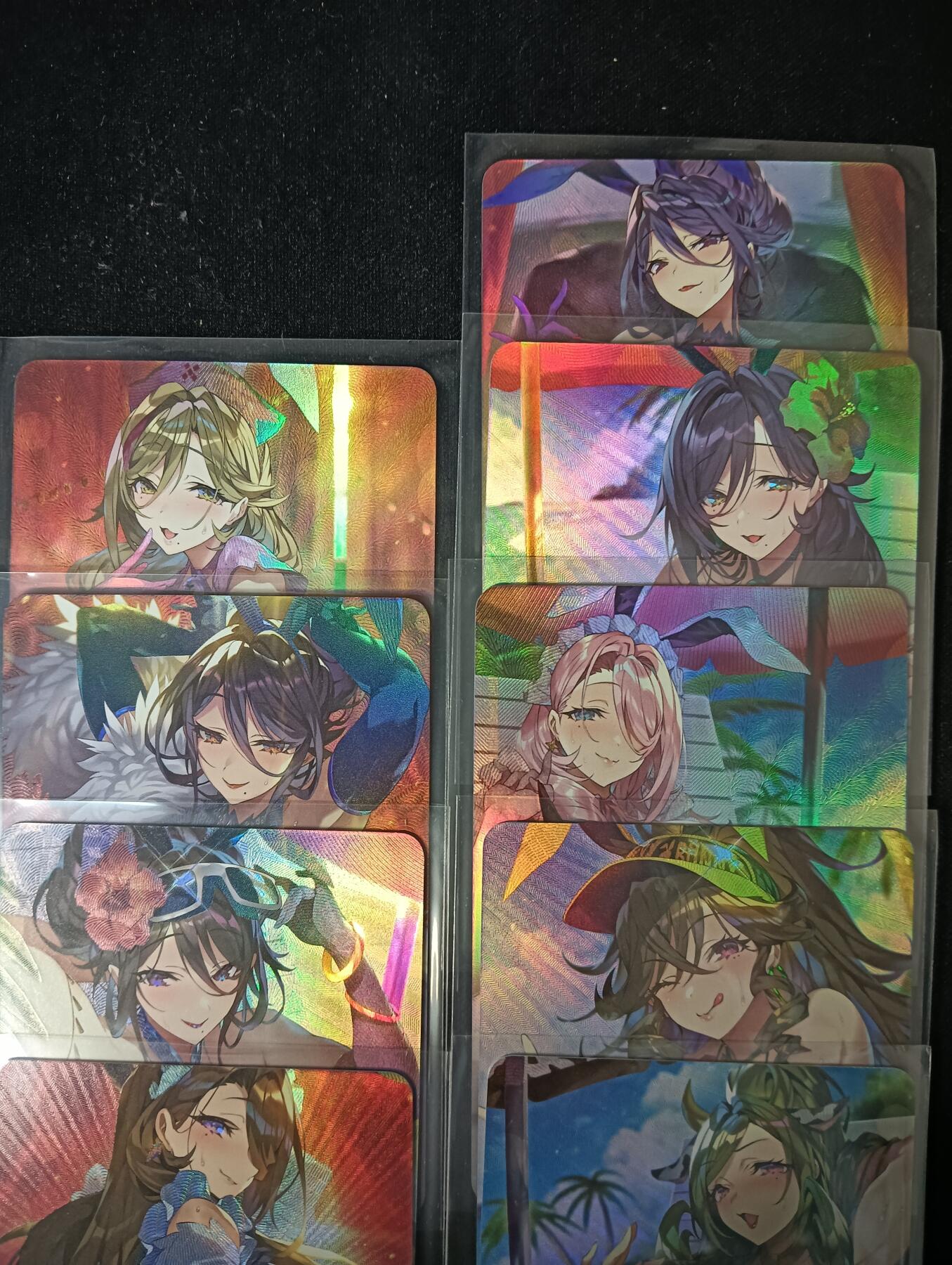 花开卡拍第53期（12月28号周日截拍，品控勿拍!!!拍品不寄存，运费5元，自制卡难免瑕疵，可能存在轻微撞角爆边等出厂瑕疵，品控介意勿拍！）