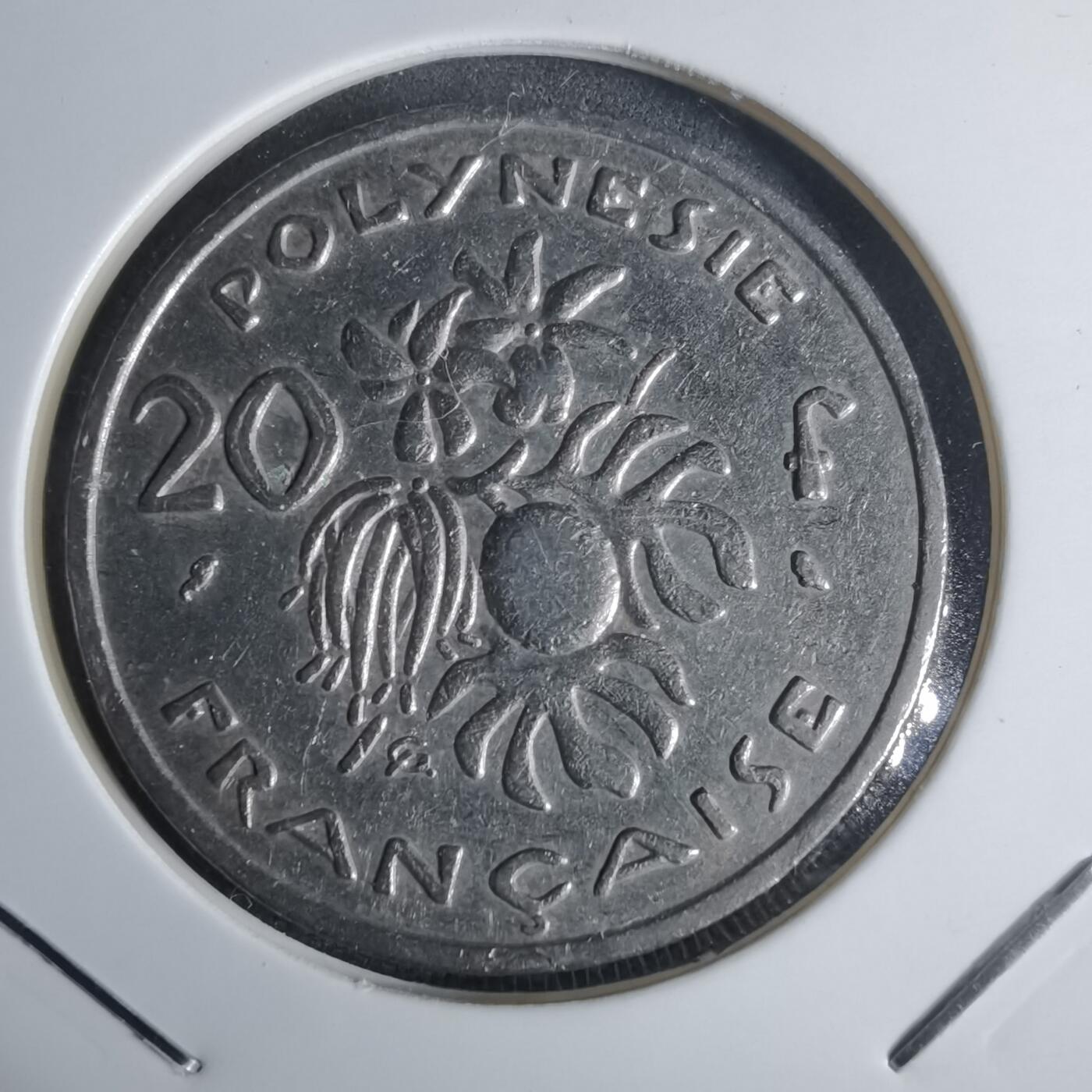 沼泽如烟--第947场 法属波利尼西亚1969年20法郎