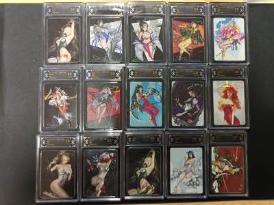 天玑星卡拍第155期《12.29年终场周一截拍》持续收拍收评中 满赠卡需备注 - 焱卡文化 Art系列Ｘ毒瘤 炫彩 CCG10十一张+CCG10星四张