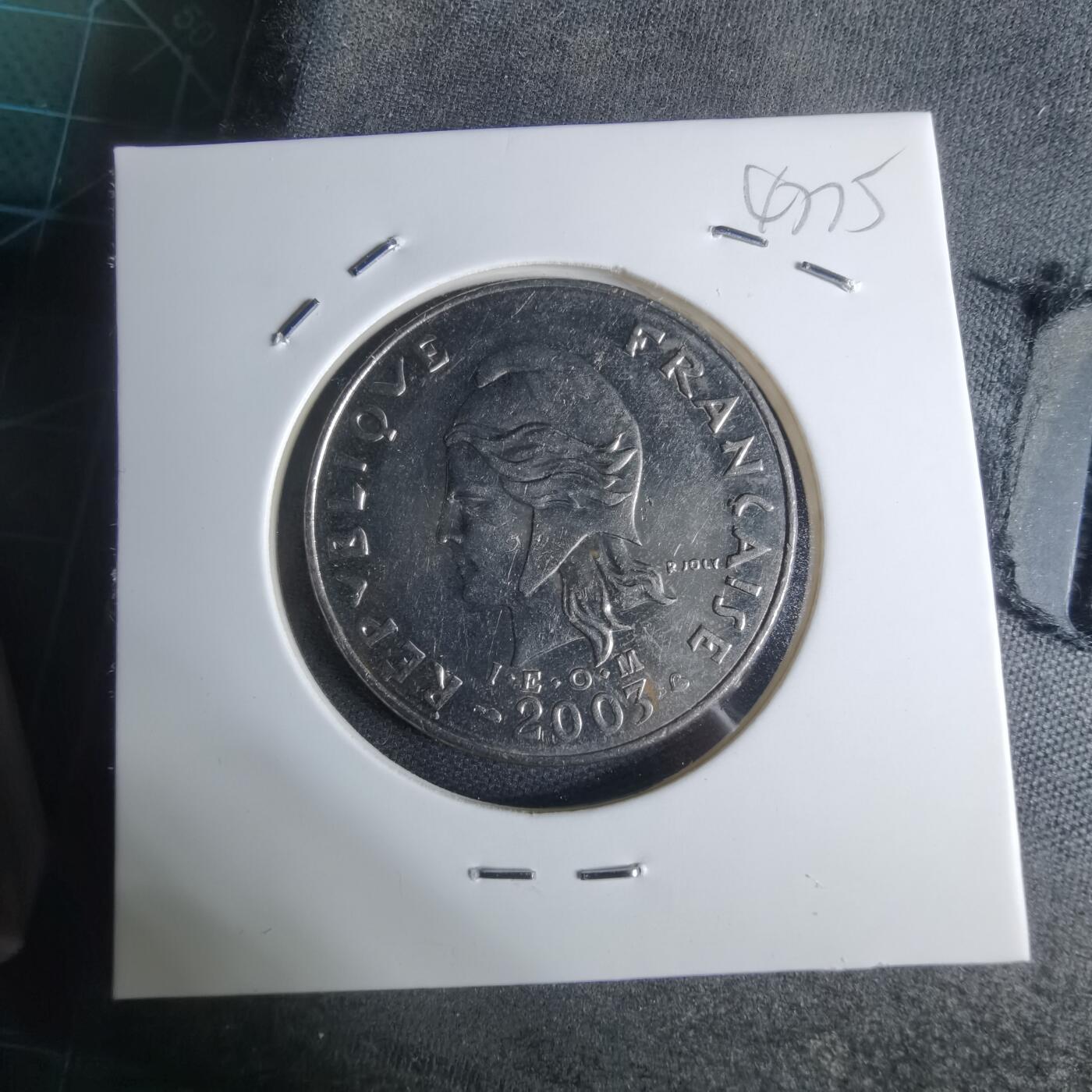 沼泽如烟--第947场 法属波利尼西亚2003年20法郎