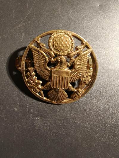 老王徽章第172期 - 美国陆军大檐帽帽徽