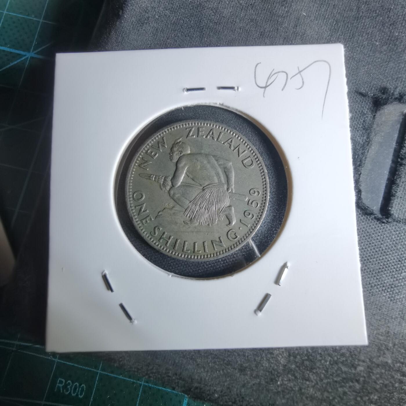 沼泽如烟--第947场 新西兰1959年1先令