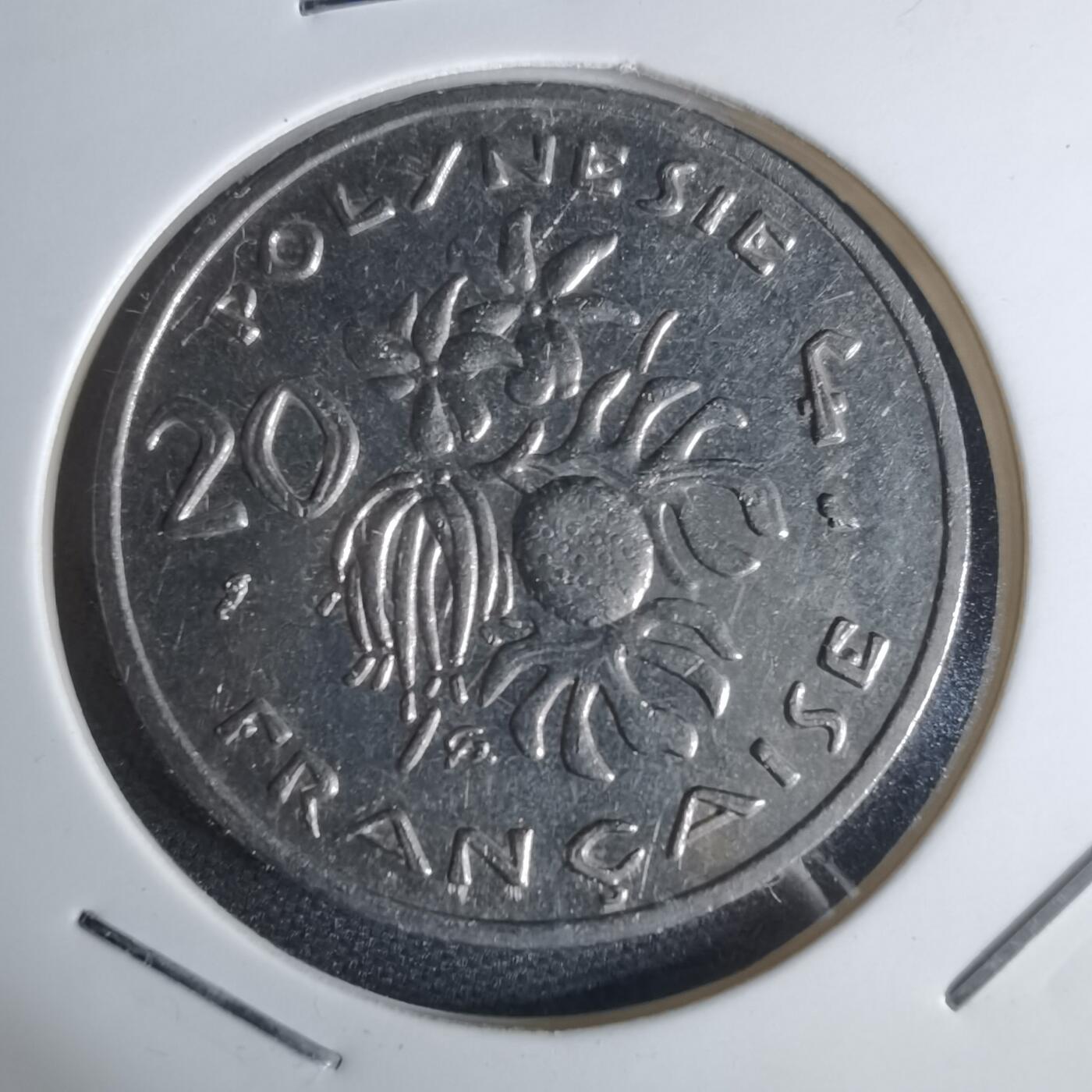 沼泽如烟--第947场 法属波利尼西亚19672年20法郎