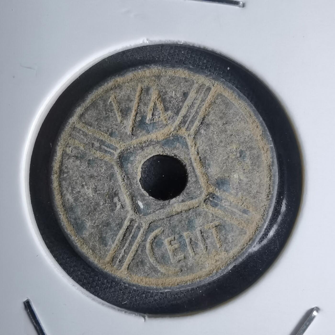 沼泽如烟--第947场 法属印度支那1943年四分之一分