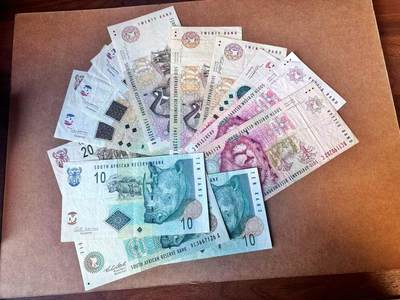 【Blue Auction】世界纸币精拍第769期——18级TOP拍卖/信誉/品质/专业/高效💫 - 【一组13张】南非不同版本10-50兰特 品相如图