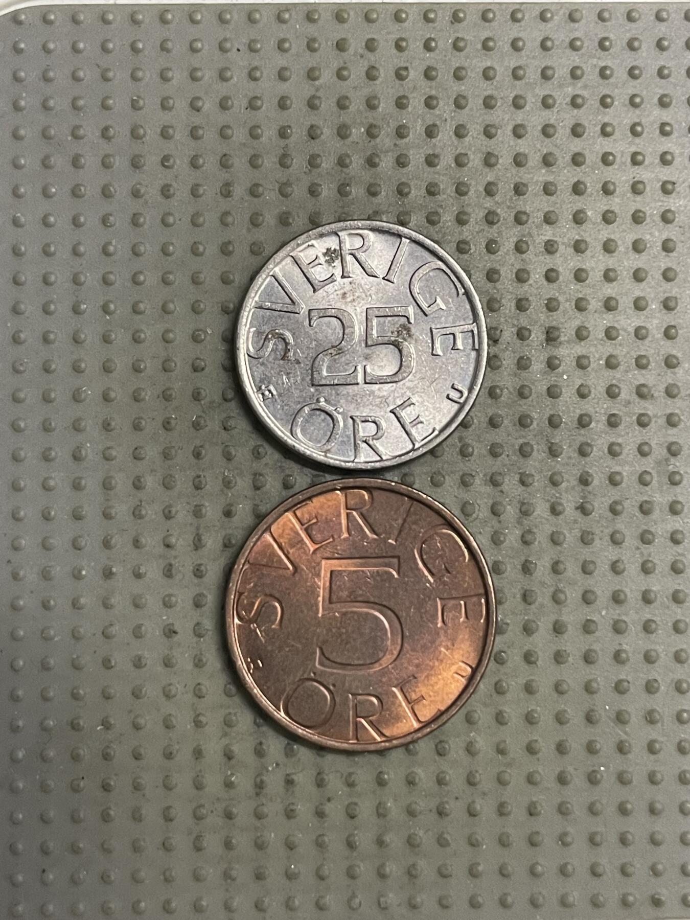 2025年第148场各国散币拍卖（总第148场） 瑞典2枚