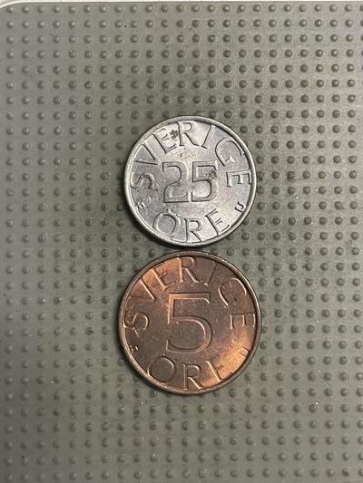 2025年第148场各国散币拍卖（总第148场） - 瑞典2枚