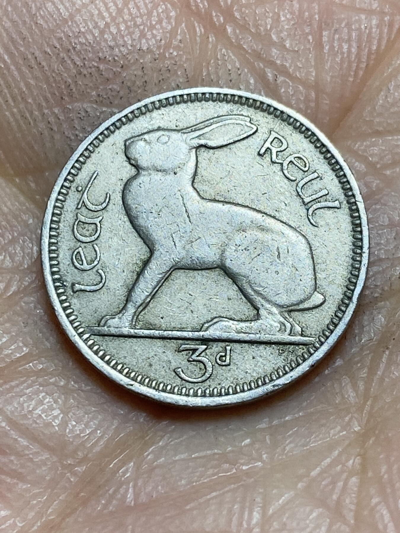 2026年第一场(总第一百七十场）外国好品散币场(免佣金) 爱尔兰🇮🇪1942年3便士(共和国时期第一套第二版)