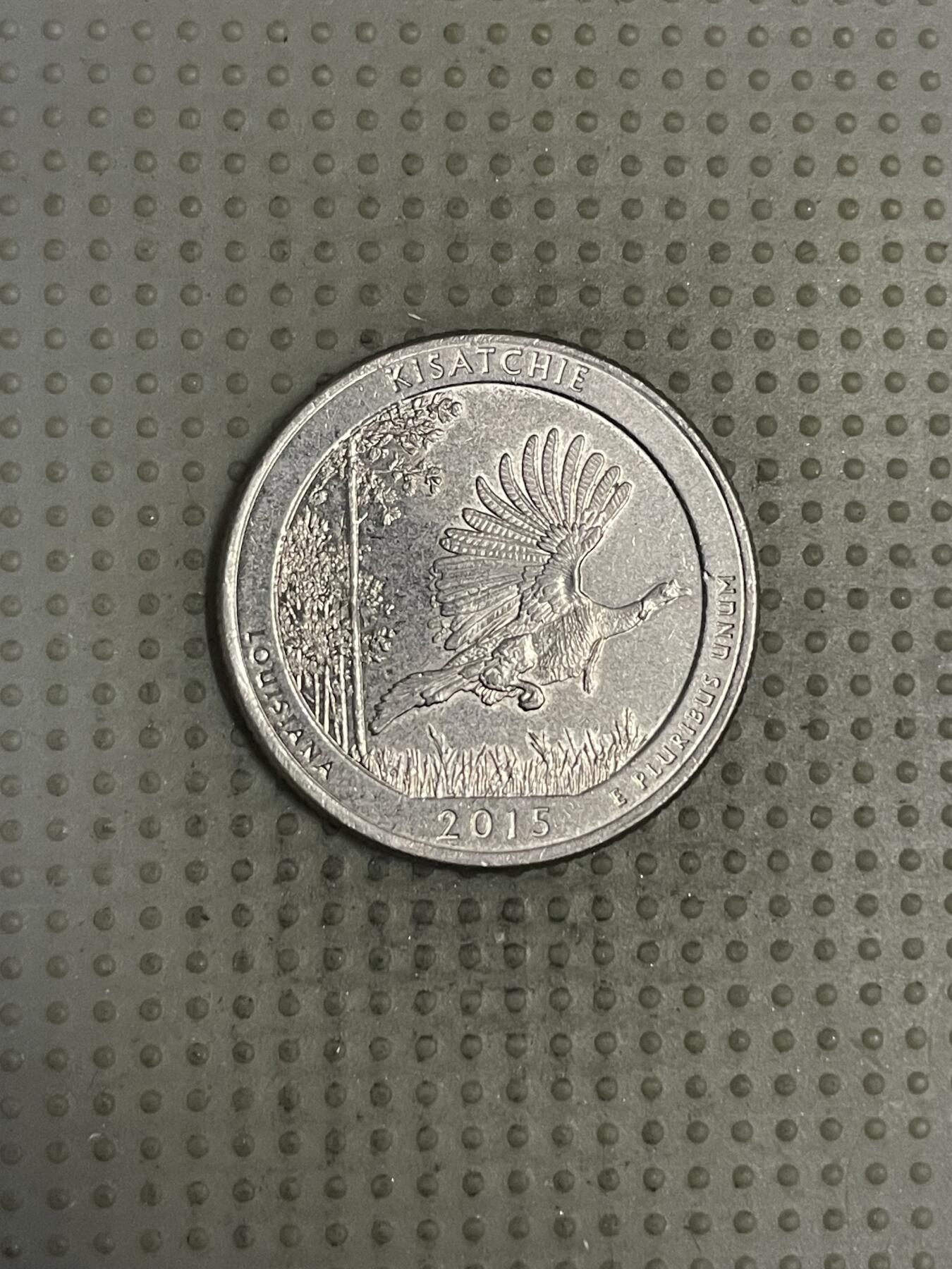 2025年第150场各国散币拍卖（总第150场） 美国2015年基萨奇国家森林公园25美分纪念币