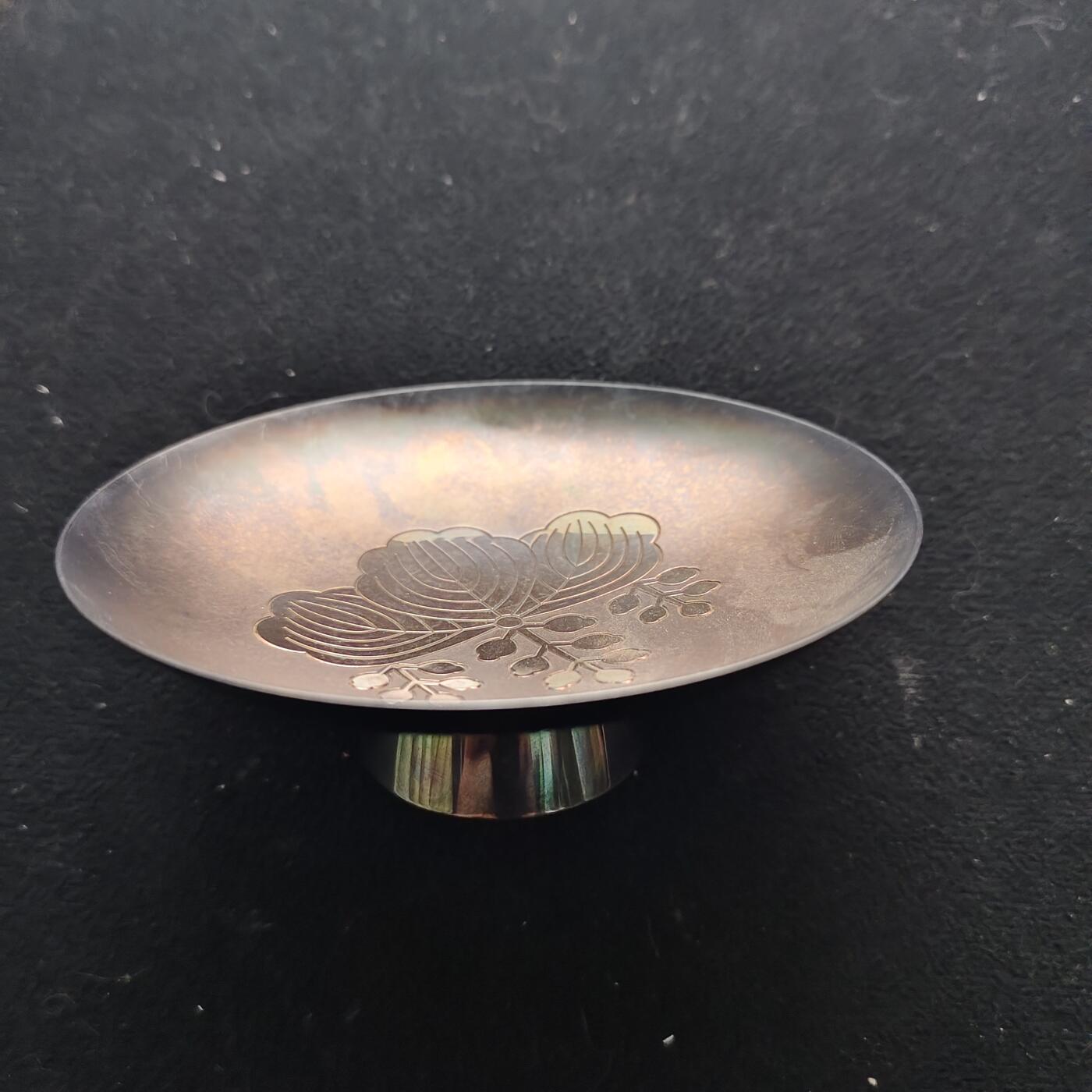 【全场包邮】纯粹捡漏拍491场（免费代拍第28场） 【收藏品】日本造币厂出品91克银碟-有银标