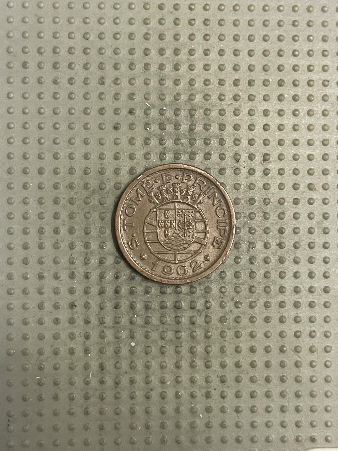 2025年第150场各国散币拍卖（总第150场） 葡属圣多美和普林西比1962年10分