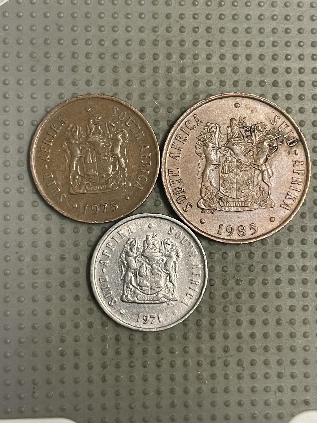 2025年第150场各国散币拍卖（总第150场） 南非3枚