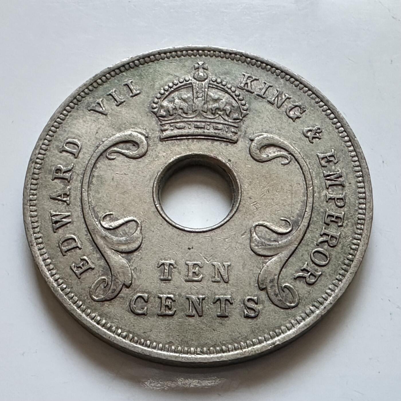 🌹外币初藏🌹🐯2025年第147场  每周二四六晚8️⃣点 接代拍 英属东非和乌干达保护地1907年10分