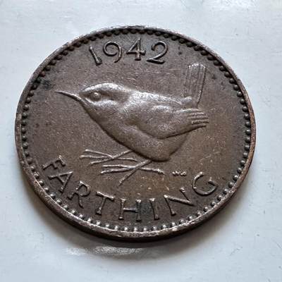 🌹外币初藏🌹🐯2025年第147场  每周二四六晚8️⃣点 接代拍 - 英国1942年一法新 a