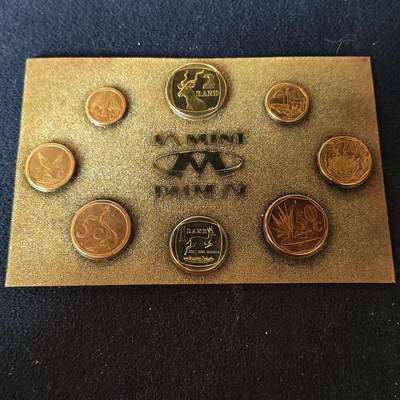 【全场包邮】纯粹捡漏拍491场（免费代拍第28场） - 南非1992年官方封装精制套币