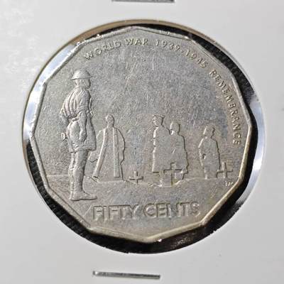 KK钱币收藏小铺 《套币 好品/批量散币专场》  2月预留时间 周末发货 - 2005  澳大利亚50便士纪念币